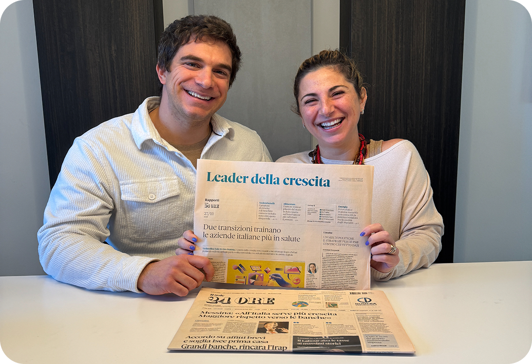 Alessio e Giulia, fondatori di Startup Geeks